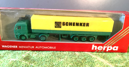 Herpa lkw schenker sattelzug - lkw,