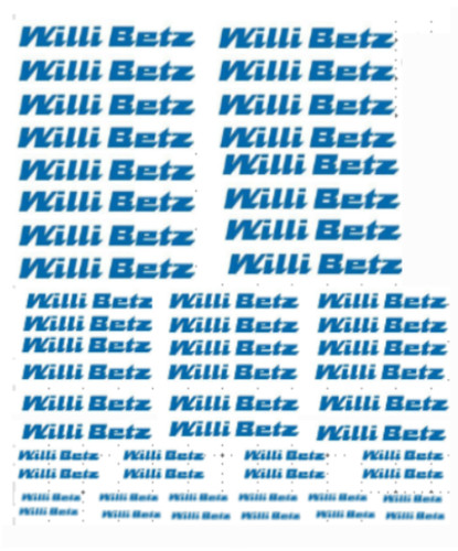 Decal spedition willy - decal,