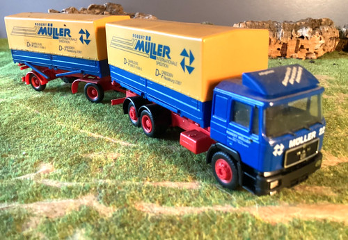 Herpa lkw hängerzug - herpa,