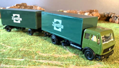 Herpa lkw hängerzug spedition - hängerzug,