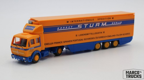 Preiser kühlsattelzug - preiser, mb