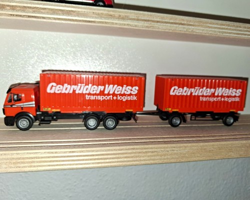 Lkw mit anhänger - 1:87, h0