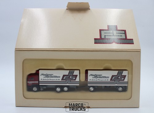 Herpa man f90 kühlhängerzug - herpa,