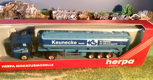 Herpa lkw silozug spedition - lkw,