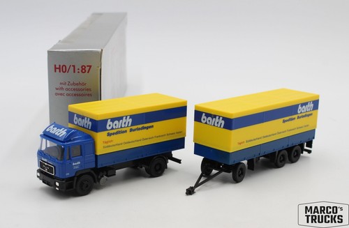 Herpa man f90 hängerzug 3a - man,