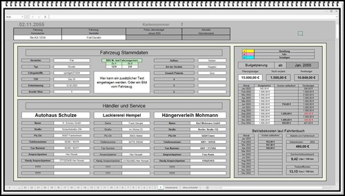 Software fahrzeugverwaltung - software,