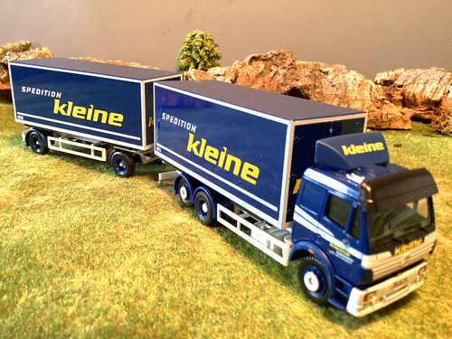 Herpa lkw hängerzug spedition - hängerzug,