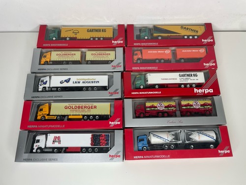 Herpa modell lkw - modell, konvolut