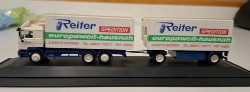 Herpa lkw gliederzug - gliederzug, reiter