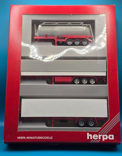 3er set auflieger herpa - auflieger, +